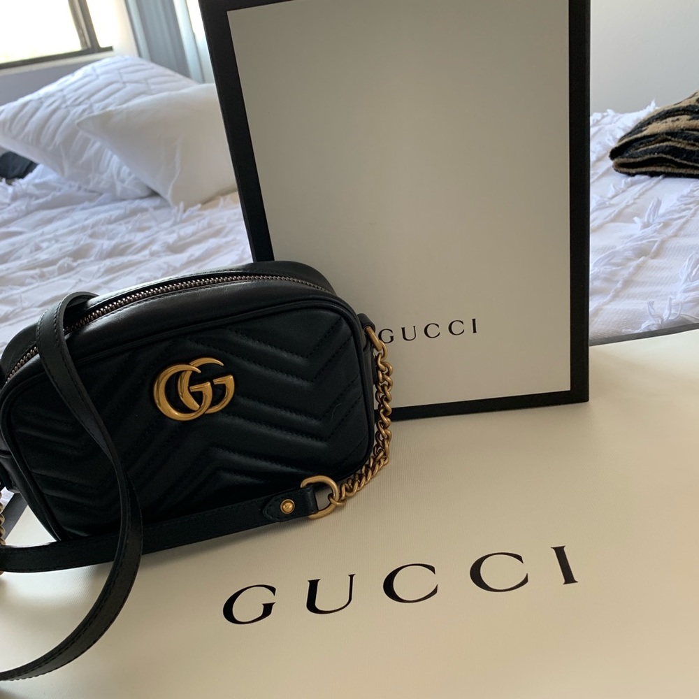 Gucci Marmont Montellese Camera Bag Mini